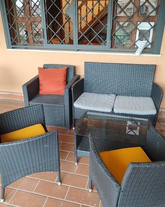 set salotto da esterno