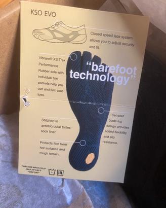 Vibram FiveFingers KSO Evo, Scarpe Sportive NERE