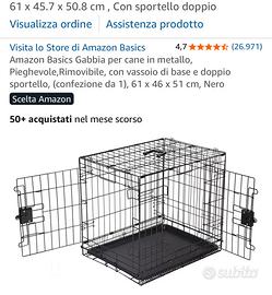 Trasportino per cani piegevole