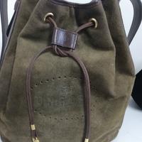 BORSA UNGARO VINTAGE IN CAMOSCIO SECCHIELLO