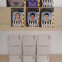 Lotto cartoline JUVENTUS FC anno 1996-1997