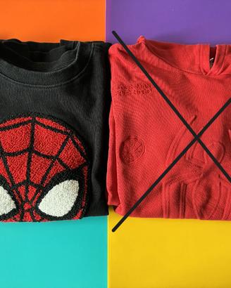 Felpe Spiderman bambino 8-9 anni 134 cm