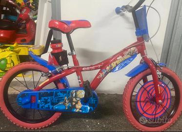 Bicicletta spiderman