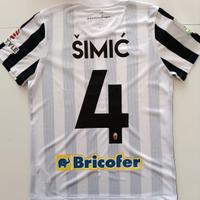 Maglia Ascoli Nike 22/23-Match Issued-Num. 4 Šimić