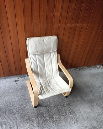 Coppia di sedie IKEA Poang bambino