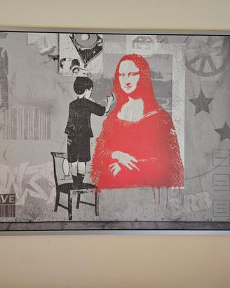 Quadro stampa Monna Lisa 140x100