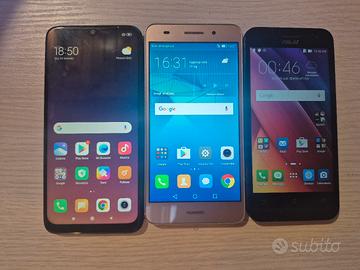 Lotto 3 Smartphone Funzionanti