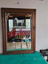 SPECCHIO SCOTCH WHISKY VINTAGE WHITE HORSE PUBBLIC
