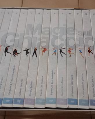 Cofanetto 14 DVD pattinaggio Magie sul ghiaccio 