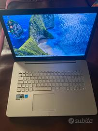 Asus N752v notebook 17  Pollici