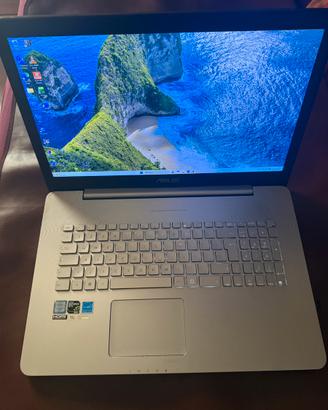 Asus N752v notebook 17  Pollici