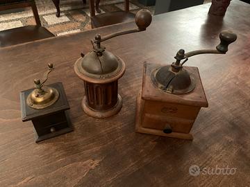 Macinini vintage macina caffè