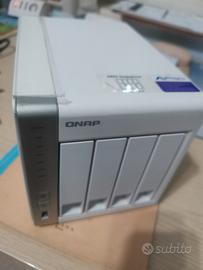 Server NAS Qnap TS431P - mai usato - 4 slot hdd