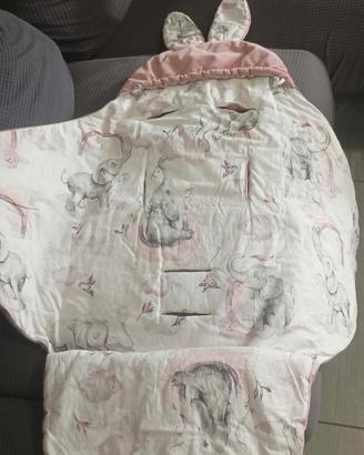 coperta avvolgente x ovetto o passeggino