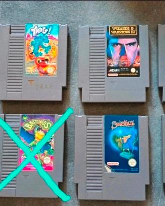 Lotto Giochi NES (Nintendo Entertainment System)