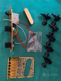 TELECASTER set completo NERO & ORO