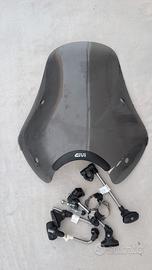 Parabrezza cupolino moto universale Givi