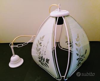 Lampadario in vetro