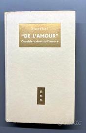 Libro- De L’amour. Considerazioni sull’amore