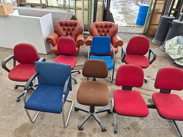 sedia divanetto sala stanza ufficio poltrona italy