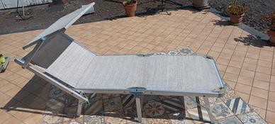 lettini da giardino coppia