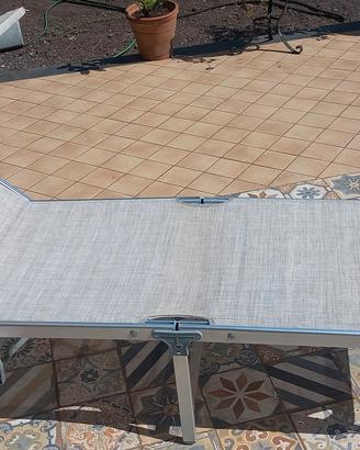 lettini da giardino coppia