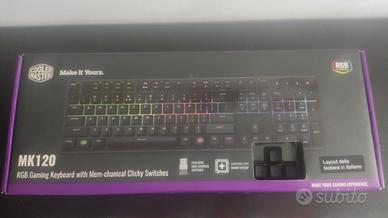 tastiera da gioco Cooler Master MK120 con illumina