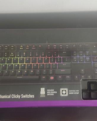 tastiera da gioco Cooler Master MK120 con illumina