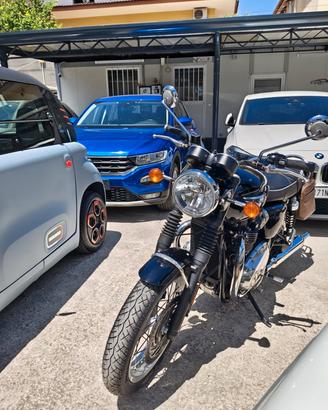 Triumph Bonneville T120 Tutti i tagliandi dimostra