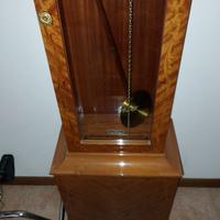 orologio a colonna in radica artigianale