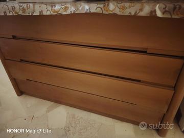 Cassettiera in legno