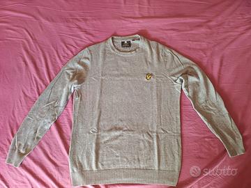 Maglione Lyle & Scott grigio taglia M