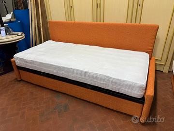 Divano letto singolo con letto estraibile 