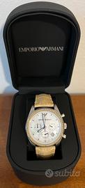 Orologio Armani, NUOVO, chr, quarzo,diametro 37 mm