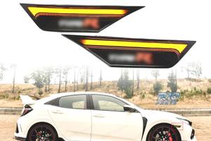 FRECCIE LATERALI HONDA CIVIC 16-20 LOOK TYPE R