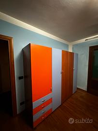 cameretta ragazzi 2 letti