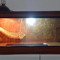 Teca, Terrario per rettili 100x40x40