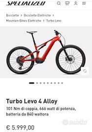 SPECIALIZED TURBO LEVO G4 ALLOY 