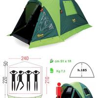 Tenda campeggio Bertoni Giglio 4XL