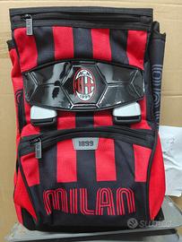 Zaino Seven Scuola Milan Ufficiale NUOVO