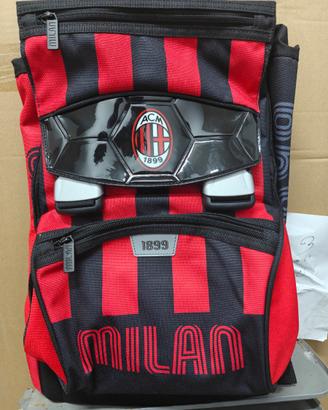Zaino Seven Scuola Milan Ufficiale NUOVO