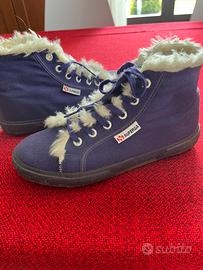 Scarpe viola Superga
