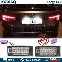 PLACCHETTE Luci Targa LED PER Skoda KODIAQ CANbus
