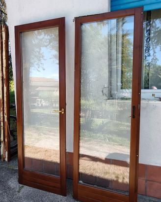 Porte finestre in legno