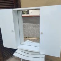 Mobile bagno pensile con specchio