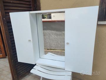 Mobile bagno pensile con specchio