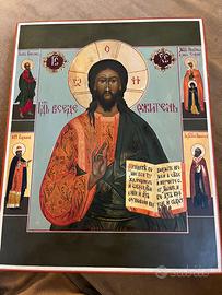 Icona russa legno di artista