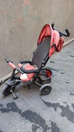 triciclo passeggino 