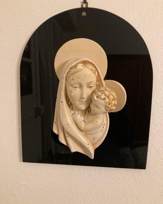 Quadro di madonna con bambino