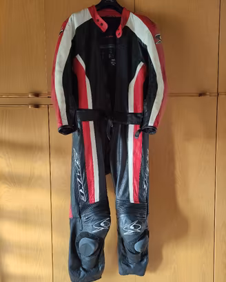 Tuta da moto divisibile Spyke taglia 56